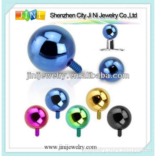 titanium dermal top jewelry